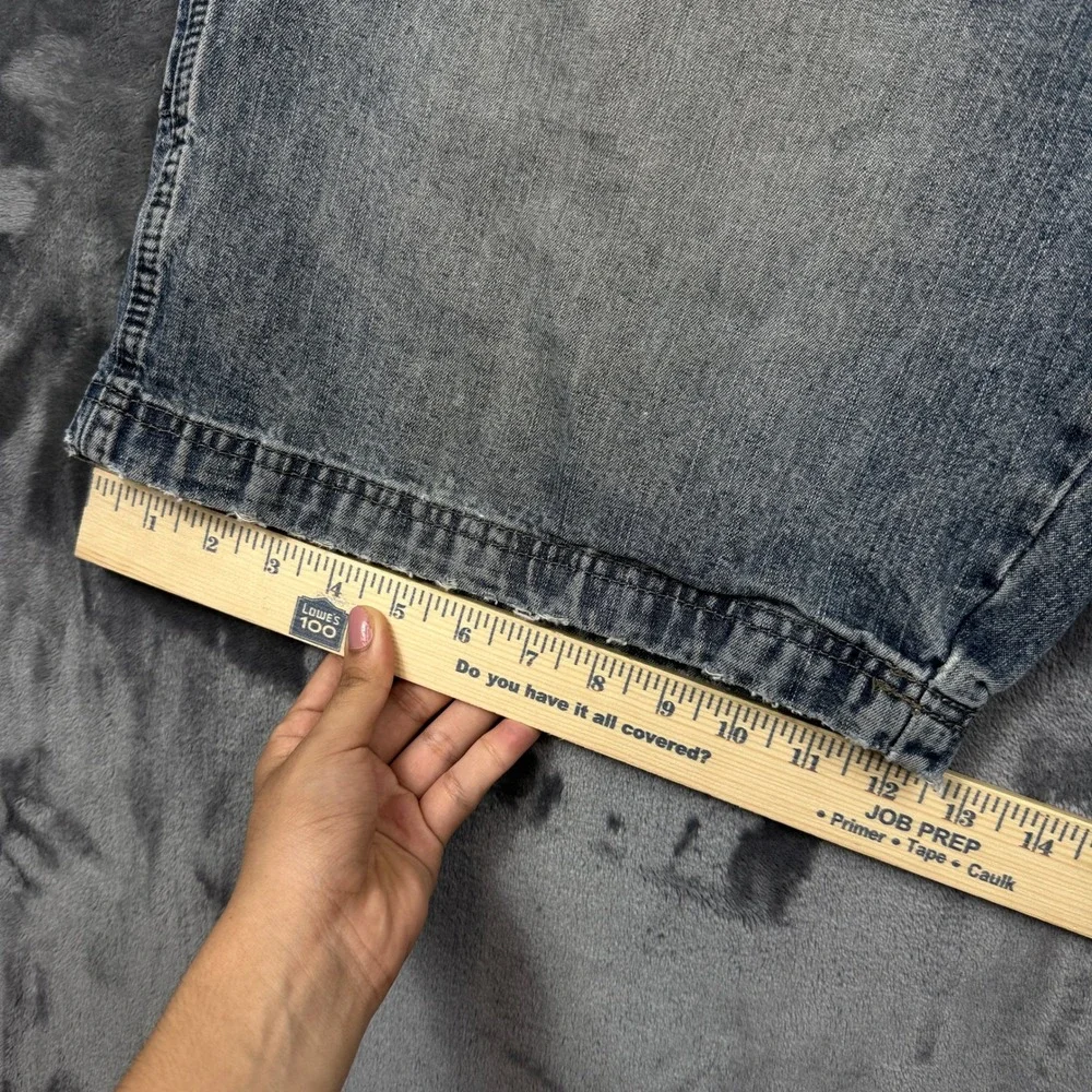 Wrangler Carpenter Shorts Mens 38 Blue Denim Five Star Premium Utility Rugged